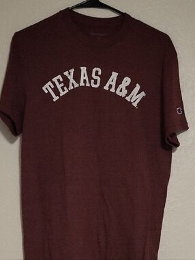 Champion Texas A&M Maroon Crewneck Tee